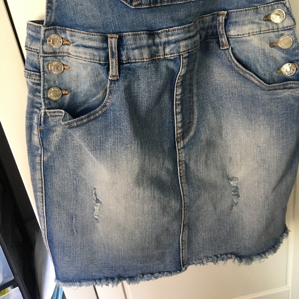 Overall Mini Dress - Picture 3 of 5